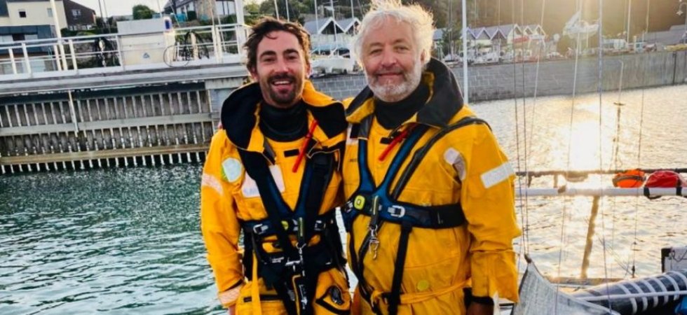Voile : Record de la traversée de la Manche sur catamaran pour Bourgnon et Melot