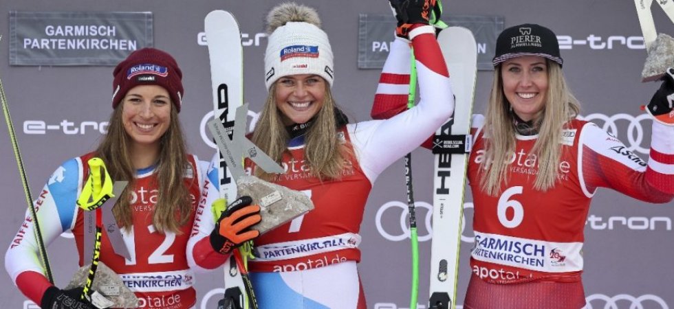 Ski alpin - Descente de Garmisch-Partenkirchen (F) : Suter signe un quatrième succès en Coupe du Monde