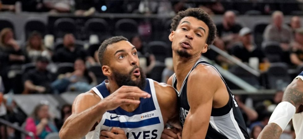 NBA : Wembanyama va retrouver Gobert, son « modèle »