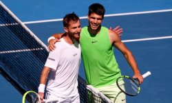 Open d'Australie (H) : Pas d'exploit pour Moutet, éliminé par Alcaraz 