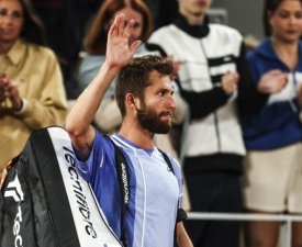 Roland-Garros : Pour Moutet, "c'est bon signe" 