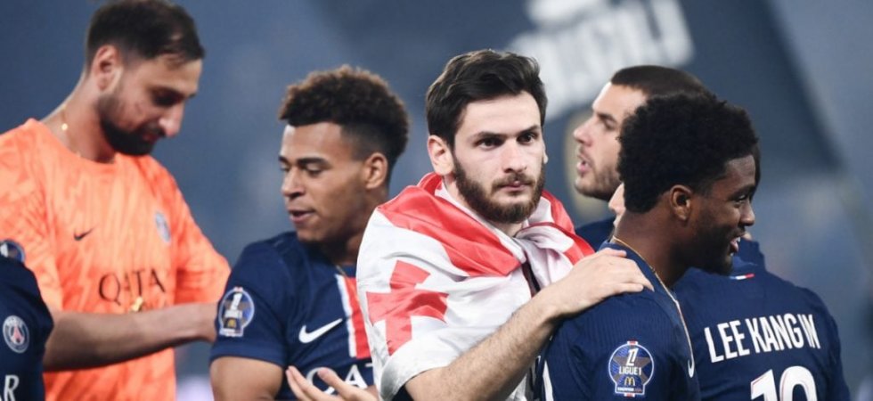 PSG : Pour Kvaratskhelia, « c'était anodin » 