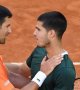 Roland-Garros : Alcaraz-Djokovic se jouera en premier vendredi