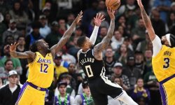 NBA - Saison régulière : Les Lakers battent Milwaukee dans un match fou 