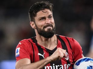 Serie A (J34) : Giroud buteur, l'AC Milan reprend la tête