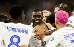 Bleus : Démonstration de l'équipe de France face aux Pays-Bas
