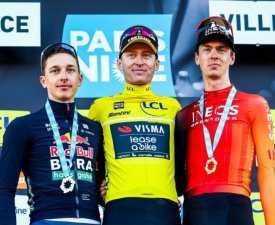 Paris-Nice : Le parcours de l'édition 2026 dévoilé, avec une arrivée à l'Allianz Riviera 