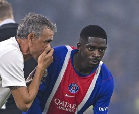 PSG : Pour Luis Enrique, Dembélé « a été brillant » avec les Bleus