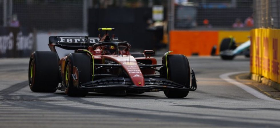 F1 - GP de Singapour (EL3) : Sainz Jr s'illustre à nouveau, Verstappen toujours en difficulté