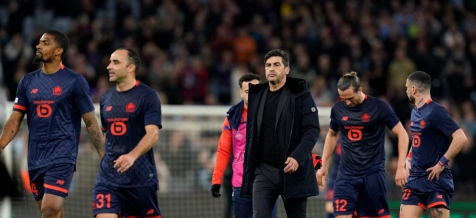 Ligue Europa Conférence : Fonseca critique vivement l'arbitrage du match Aston Villa - Lille 