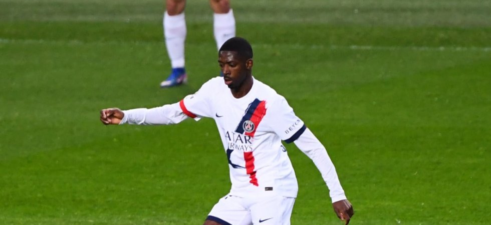 PSG : Dembélé, absent de l'entraînement collectif, rassure pour la finale