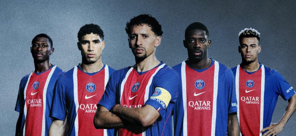 Le PSG dévoile son nouveau maillot