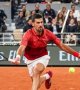 Roland-Garros (H) : Djokovic n'a pas tremblé face à Carballes Baena 