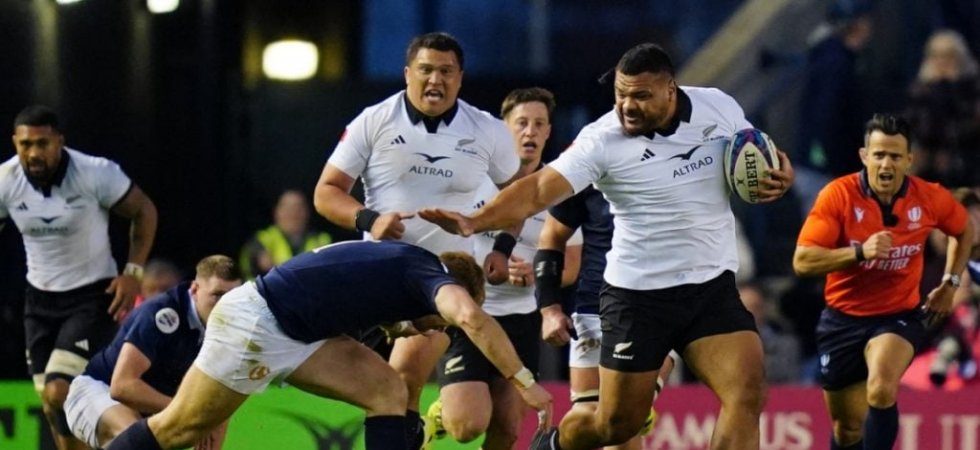 Tournée d'automne : La Nouvelle-Zélande s'impose avec difficulté en Ecosse 