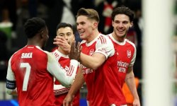 Ligue des champions (J7) : Arsenal s'impose à Milan et poursuit son sans-faute 