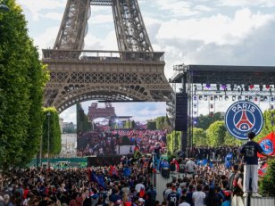 Ligue des champions : Les célébrations du PSG en images