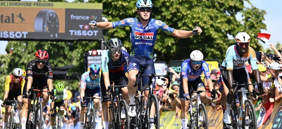 Tour de France (E8) : Merlier s'impose en force à Bergerac, Pogacar reste leader du général