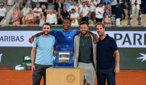 Roland-Garros : Les adieux de Monfils en images