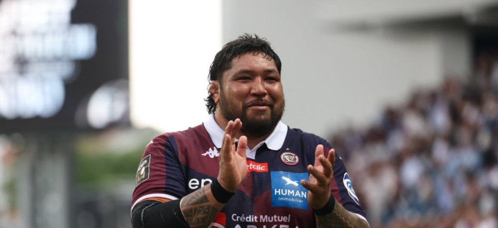 Bordeaux-Bègles : Tameifuna ne rejouera pas cette saison