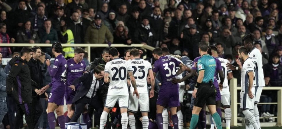 Fiorentina - Inter arrêté, Bove aurait repris connaissance 