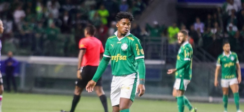 Brésil : Endrick sort sur blessure avec Palmeiras 