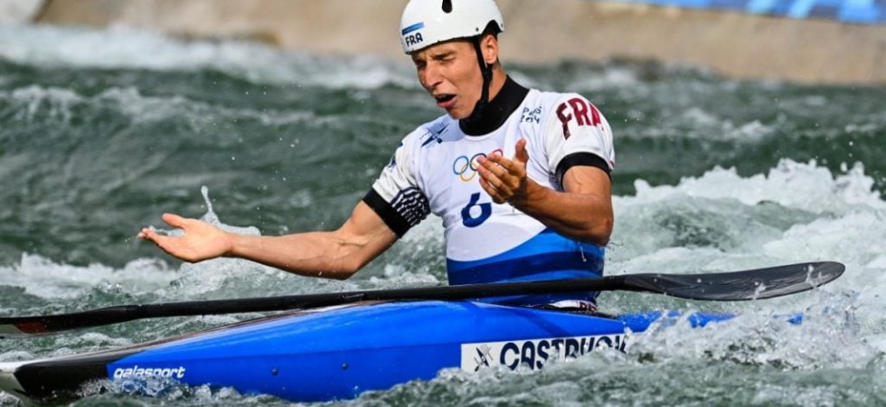 Paris 2024 - Canoë-kayak slalom (H) : Castryck regrette une erreur qui le prive de la médaille d'or 
