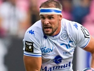 Castres : Ardron prolonge son contrat jusqu'en 2026