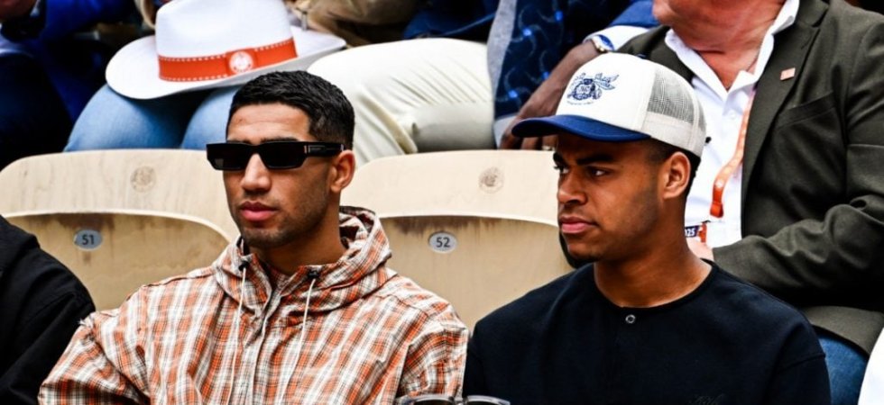 PSG : Hakimi et ses camarades savourent le récital d'Alcaraz à Roland-Garros 