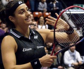 WTA - Lyon : Garcia satisfaite de sa performance et de jouer avec le soutien de ses proches