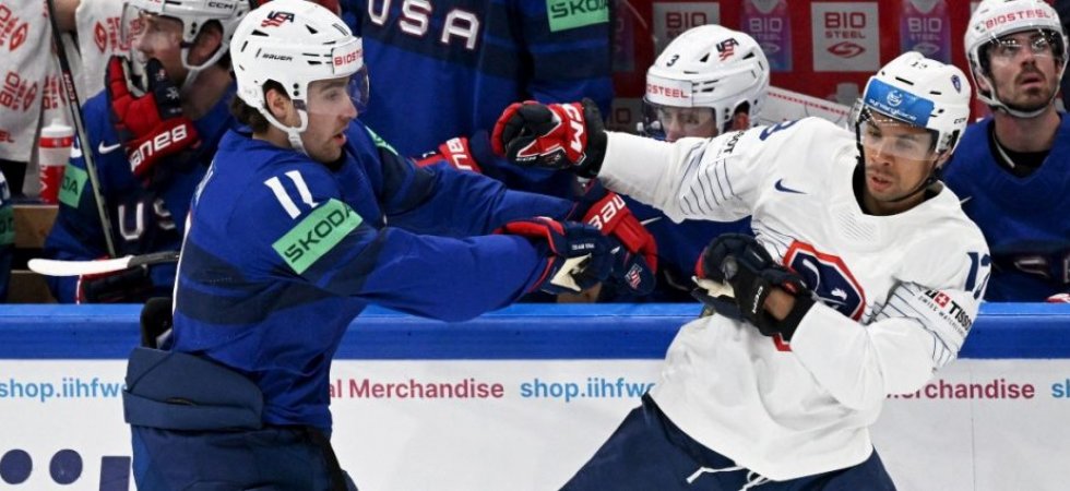 Hockey sur glace : Les Bleus concèdent une lourde défaite face aux Etats-Unis