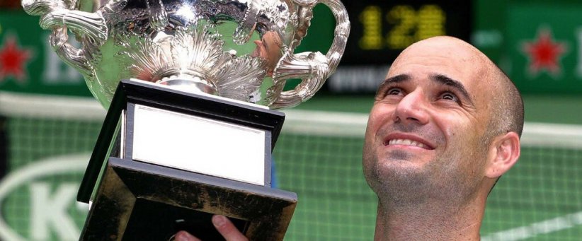 Andre Agassi (8 titres)