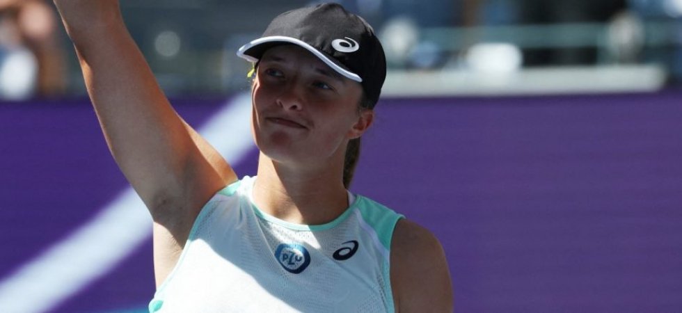 WTA - Ostrava : Swiatek qualifiée après l'abandon de Tomljanovic, Haddad Maia et Badosa éliminées d'entrée