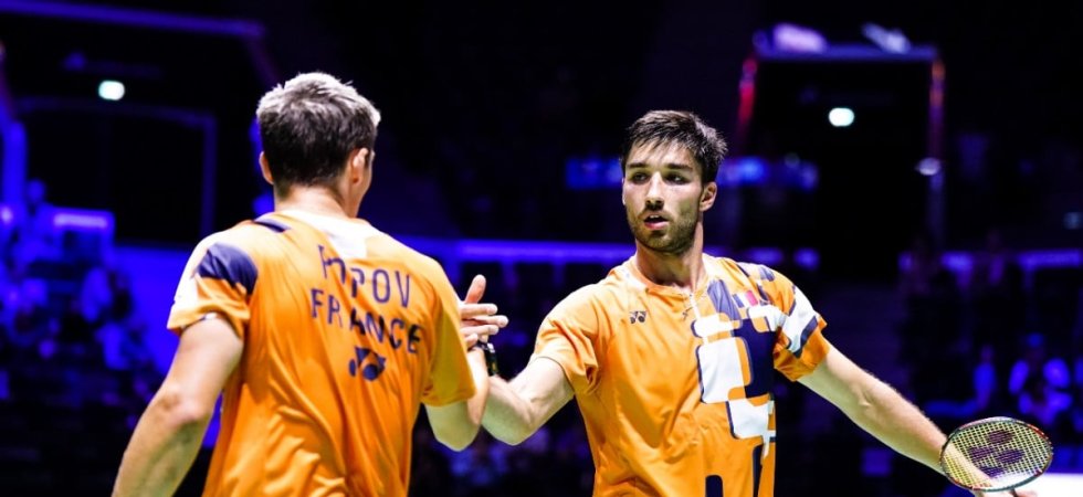 Badminton - Euro (H) : Les frères Popov qualifiés pour le dernier carré en double