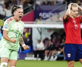Euro 2025 (F) : Girelli en héroïne, l'Italie terrasse la Norvège et rejoint le dernier carré 