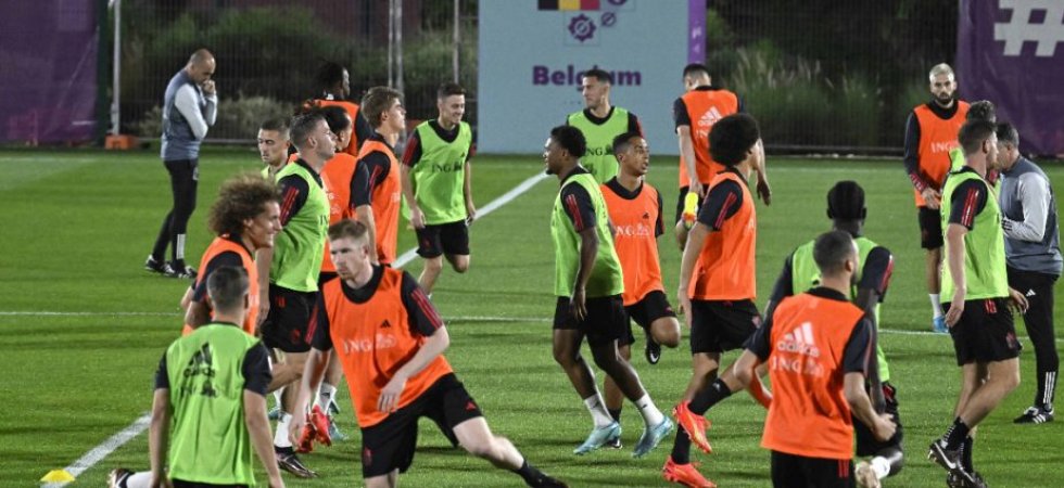Belgique : Des travailleurs migrants ont pu rencontrer les joueurs à l'entraînement