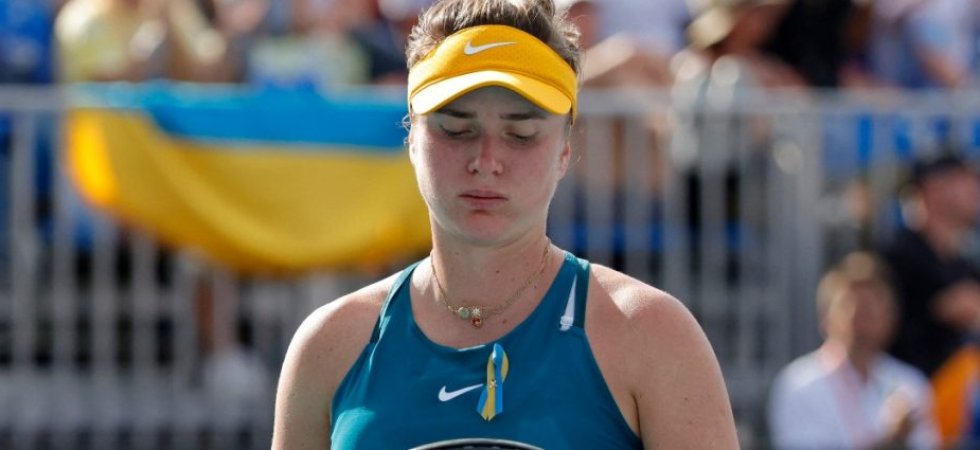 Roland-Garros (F) : Svitolina confirme son forfait