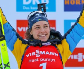 Biathlon : Enceinte, Hanna Oeberg manquera le début de saison