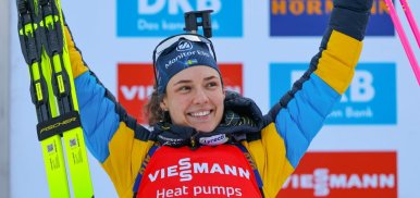 Biathlon : Enceinte, Hanna Oeberg manquera le début de saison