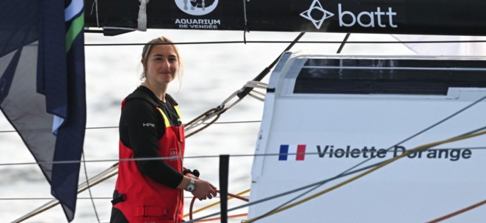 Vendée Globe : Pour la benjamine Violette Dorange, "ça part dans tous les sens" 