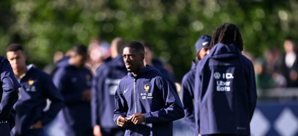 Bleus : Dembélé ne s'est pas entraîné 