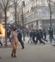 Manifestation à Paris : un policier reçoit un pavé sur la tête, le cortège émaillé de violences