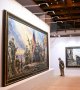 A Moscou, l'art sur le pied de guerre dans une exposition de peintures