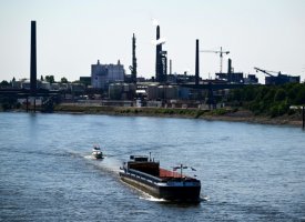 En Allemagne, les eaux basses du Rhin aggravent la crise énergétique
