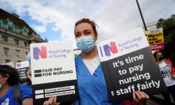 Royaume-Uni: la grève des infirmières symptomatique d'un système de santé à genoux