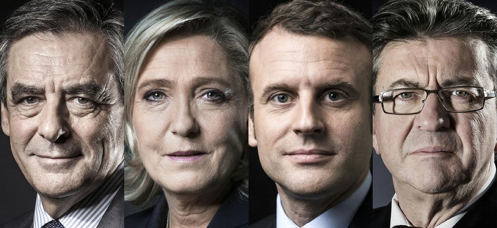 PRÉSIDENTIELLE. Macron, Le Pen, Fillon et Mélenchon dans un mouchoir de poche (POP2017 - BVA-Salesforce - Orange - presse régionale)