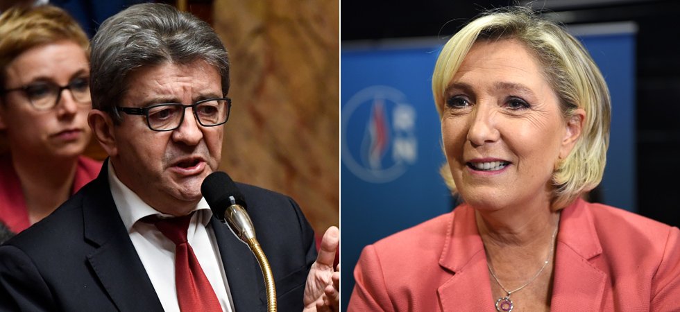 Les Français défavorables à une alliance entre Le Pen, Mélenchon et les "gilets jaunes"