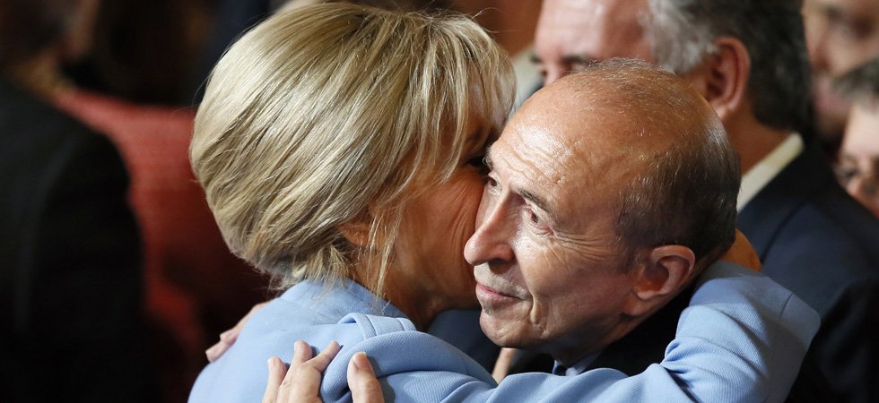 Résultat de recherche d'images pour "collomb Brigitte Macron"
