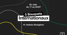 5 bouquets internationaux sont en clair en juillet sur Orange TV !